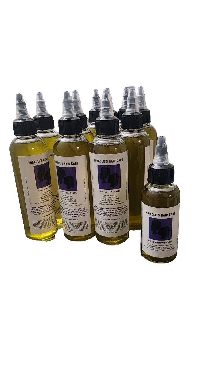 Combo Sample Hair Growth Oil .5 oz & Daily Oil 1 oz